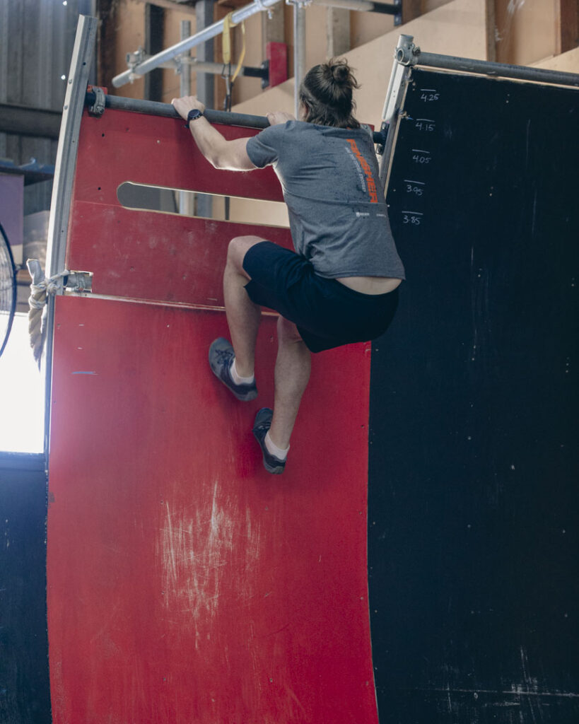 climbing the warped wall - ninja for everyday life